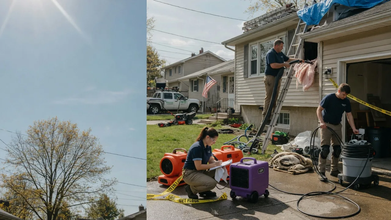 Emergency Water Removal in Danville, IL near me